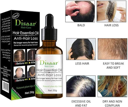 DISAAR ACEITE ESENCIAL - Tratamiento anticaída de cabello