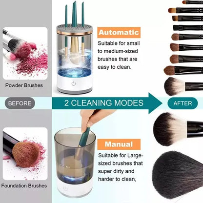 LAVADORA DE BROCHAS DE MAQUILLAJE - Lo que tu piel esperaba