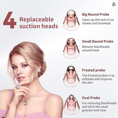 Limpiador Facial – Succionador de Puntos Negros