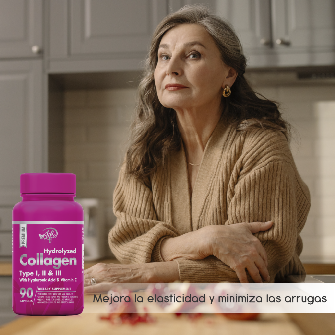 COLÁGENO HIDROLIZADO – Juventud en cápsulas